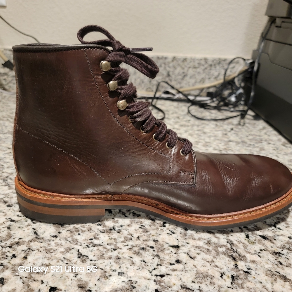 [RARE] Higgins Mill Boot with Chromexcel Leather (10.5 US D) - Natural